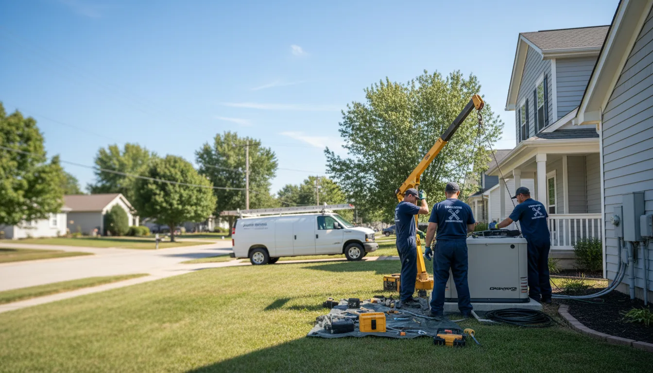 Generator Installation in Mcfaddin, TX near me